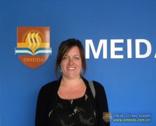 Welcome Louise from UK to Study at Omeida!