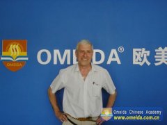 Welcome Raymond from France to study at Omeida