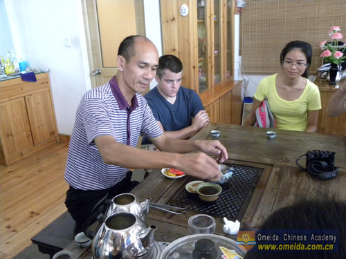 Culture Lesson—Tea Art.