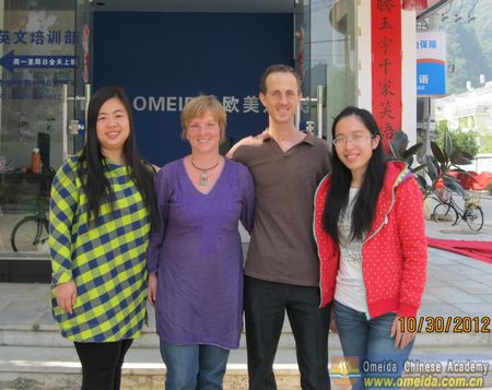 Congratulations Misty on completing Comprehensive Chinese course