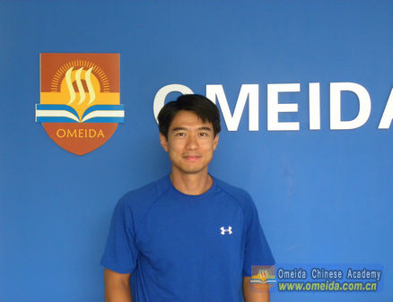 Welcome Charlvyn from Spain to study at Omeida