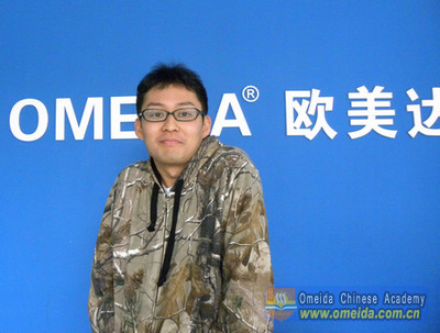 Welcome Kazumasa from Japan to study at Omeida!