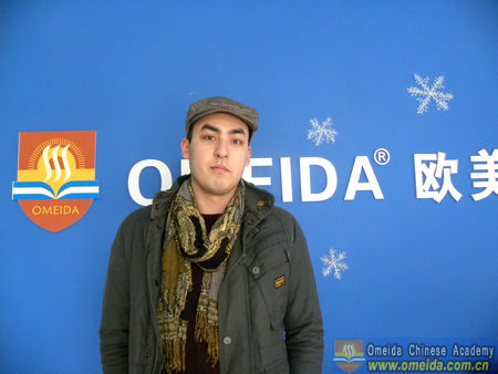 Welcome Mostafa from Sweden to study at Omeida!
