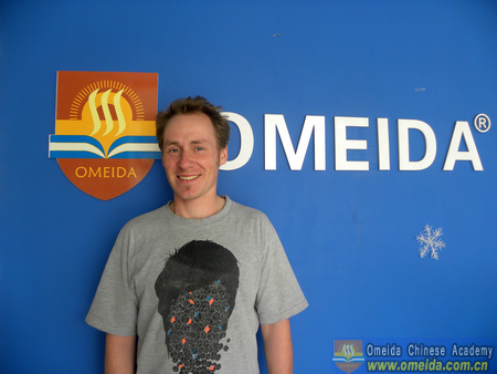 Welcome Seba from Poland to study at Omeida!