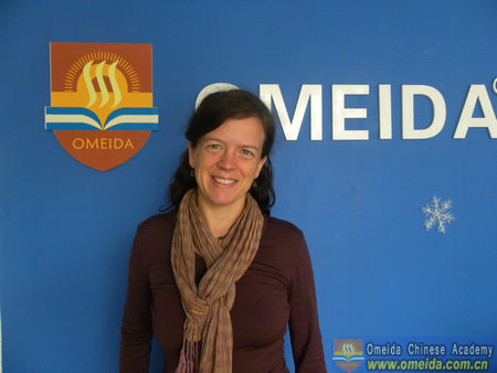Welcome Katrin from Germany to study at Omeida!