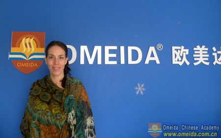 Welcome Gaelle from Switzerland to study at Omeida!