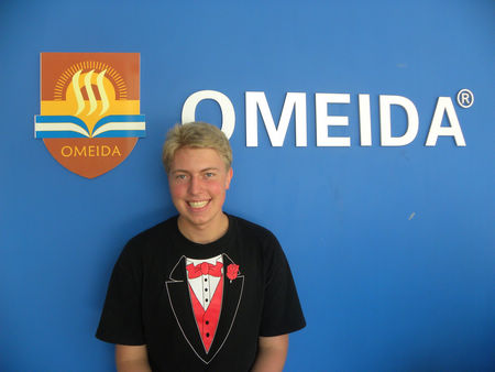 Welcome Melib from the U.S. to Study at Omeida!