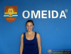 Welcome Sophia from Canada to Study at Omeida!