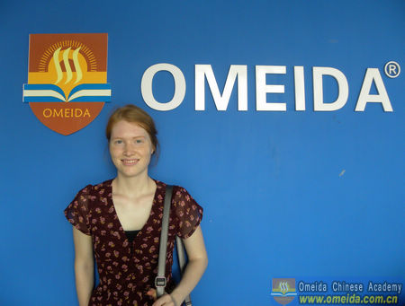 Welcome Alex-Ane from Canada to Study at Omeida!