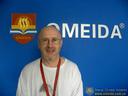 Welcome Roy from the U.K. to Study at Omeida!
