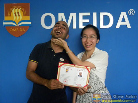 Congratulations to Saurabh on Completing His Comprehensive Chinese Course!