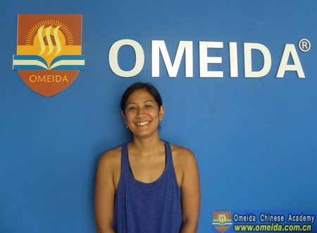 Welcome Mariana from Brazil to Study at Omeida!