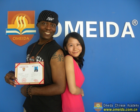 Congratulations to Willie on completing his Comprehensive Chinese Course!