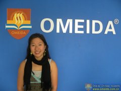 Welcome Yi-Ling from Holland to study at Omeida!