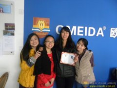Congratulations to Jackie on Completing Her Comprehensive Chinese Course!