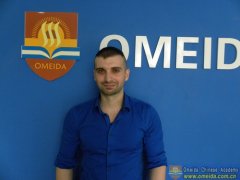 Welcome Benjamin from France to study at Omeida!