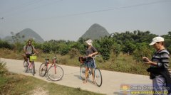 Cycling tour to Liugong Village