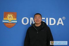 Welcome Ted Chow from America to study at Omeida!