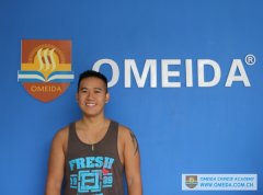 Welcome Allan from Australia to study at Omeida!