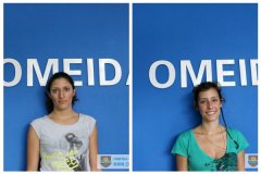 Welcome Sara and Eleonora from Italy to study at Omeida
