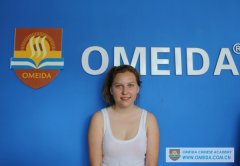 Welcome Daria from Russia to study at Omeida