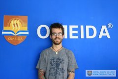 Welcome Dave from UK to study at Omeida!