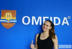 Welcome Alisa from Russia to study at Omeida!