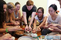 Saturday activity-cooking party