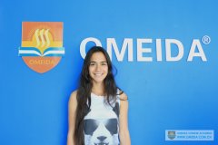 Welcome Jess from New Zealand to study at Omeida!