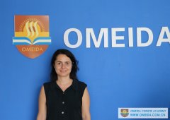 Welcome Gisella from Germany to study at Omeida