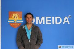 Welcome to Raul from Spain to study at Omeida