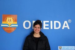 Welcome to Samantha from the USA to study at Omeida