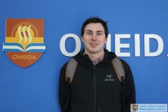 Welcome Clay from America to study at Omeida!
