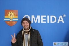 Welcome to Dave and Diana from Turkmenistan to study at Omeida!