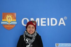 Welcome to Michelle from Australia to study at Omeida!