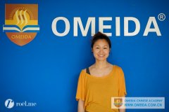 Welcome Michelle from Canada to Study at Omeida!