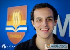 Welcome Jason from Canada to Study at Omeida!